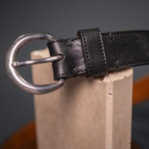 Cinta in Pelle Nero Classico