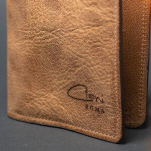 Portafoglio in Pelle Beige